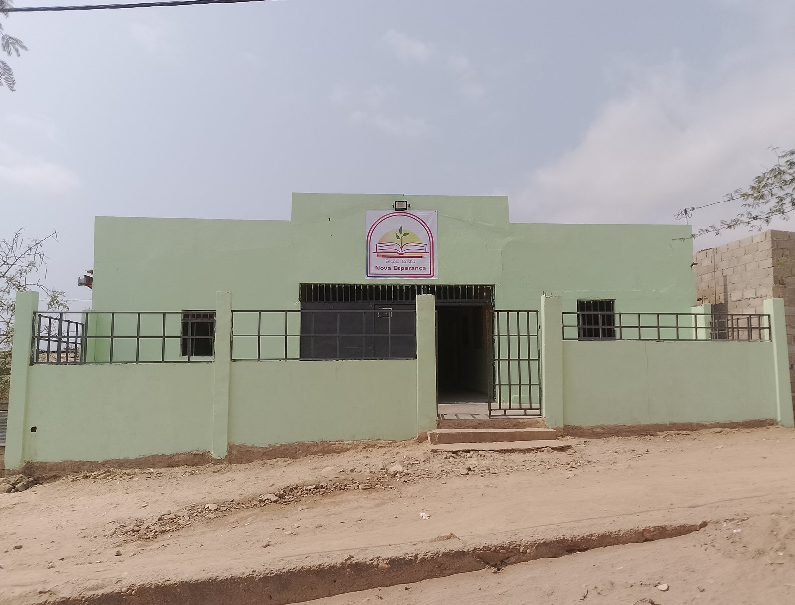 Prédio Atual das 5 Salas de Aula da Escola Cristã Nova Esperança